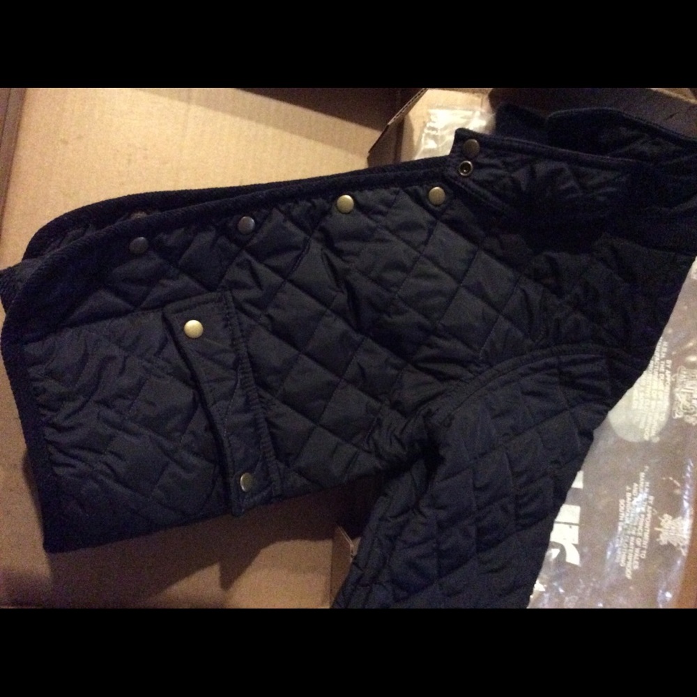 J Crew Guilted Navy Jacket CrewCuts